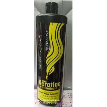 SHAMPOO COLORE KERATINA E VITAMINA E coccole capelli